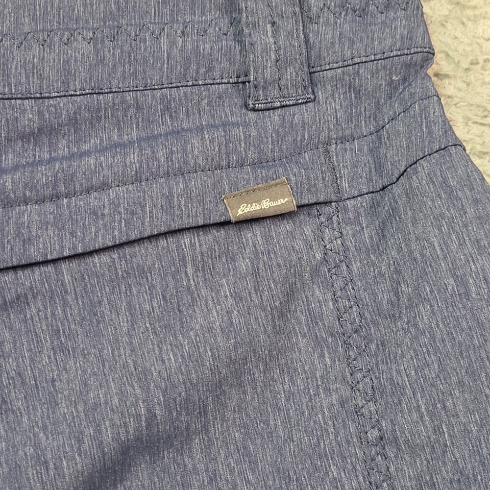 Eddie Bauer Travex Shorts Womens 12 Lot of 2 Hiking Outdoor Stretch Performance - Picture 15 of 16